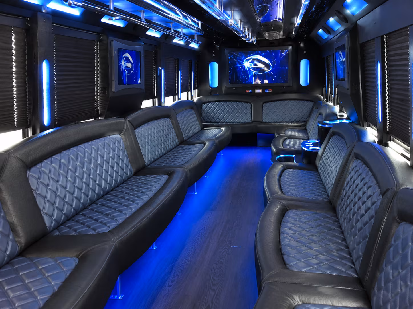 columbia holiday party bus rental