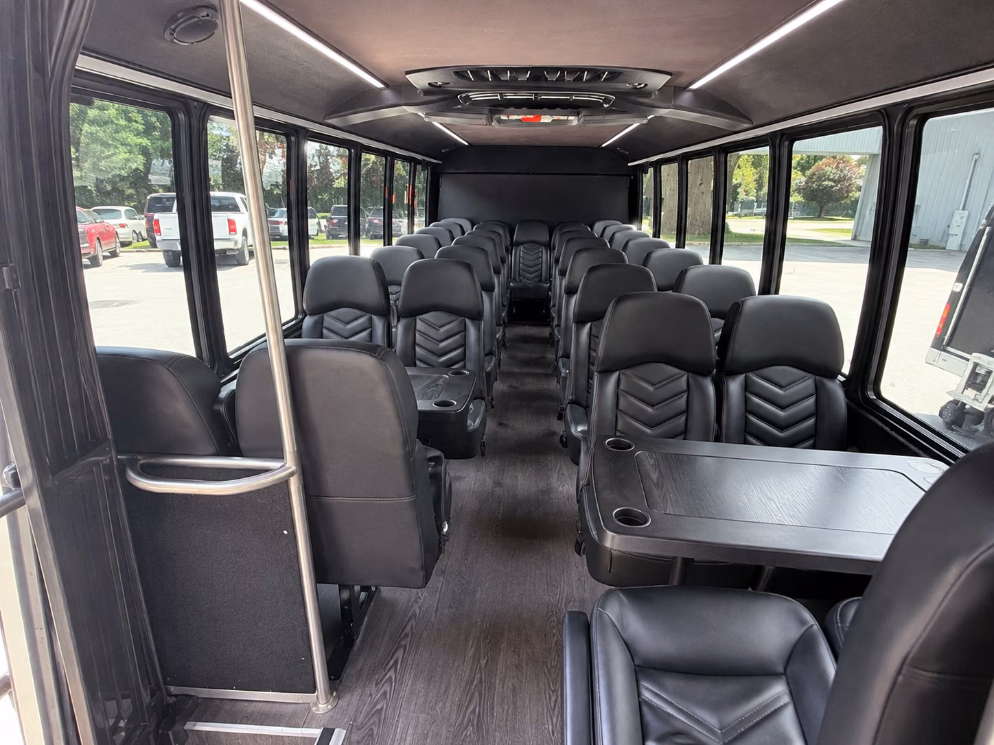 columbia long distance transportation onboard seating