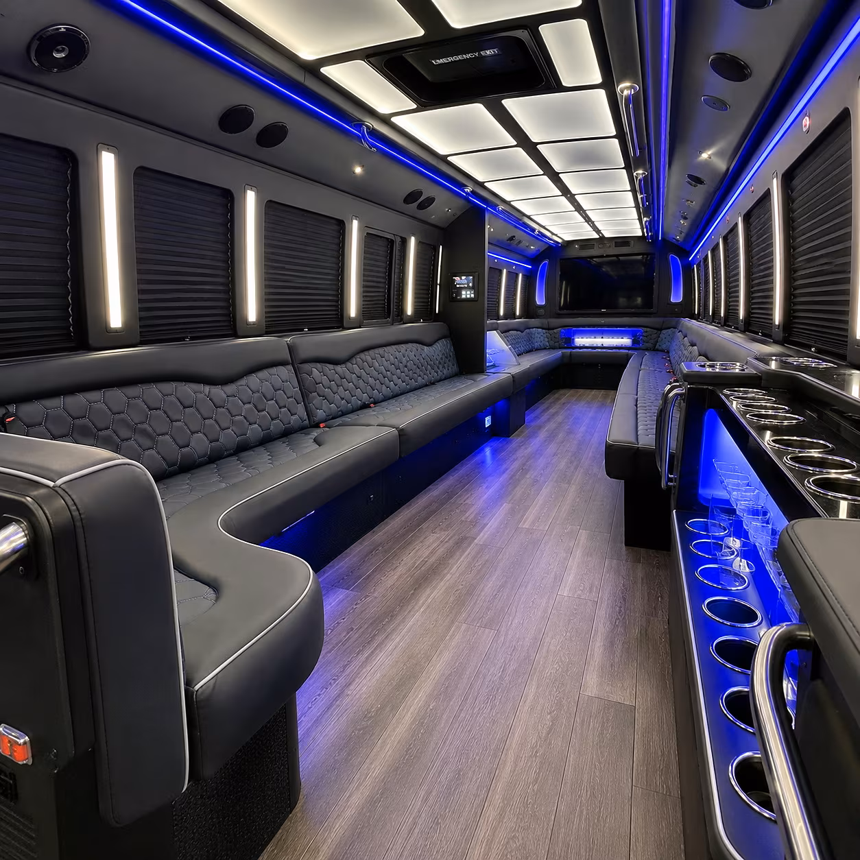 columbia party bus rentals inside